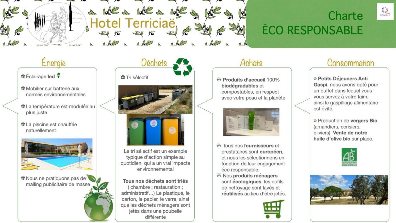 Hotel Terriciae Aux Portes De Maussane Les Alpilles ภายนอก รูปภาพ